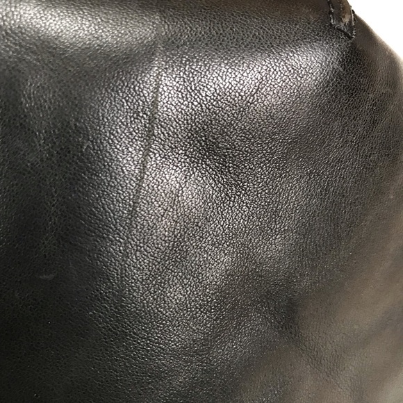 ❤️ HP❤️ Olivia Harris Black Leather Bag - Picture 8 of 8